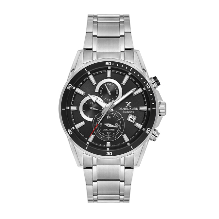 Ceasuri si Ochelari - Daniel Klein Exclusive - Ceas Barbatesc Quartz Argintiu DK.1.14247-2