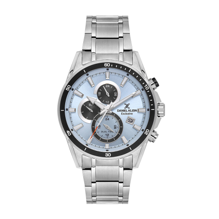 Ceasuri si Ochelari - Daniel Klein Exclusive - Ceas Barbatesc Quartz Argintiu DK.1.14247-5