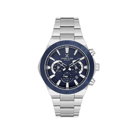 Ceasuri si Ochelari - Daniel Klein Exclusive - Ceas Barbatesc Quartz Argintiu DK.1.14253-5