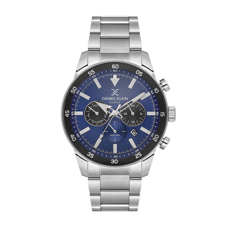 Ceasuri si Ochelari - Daniel Klein Exclusive - Ceas Barbatesc Quartz Argintiu DK.1.14256-2