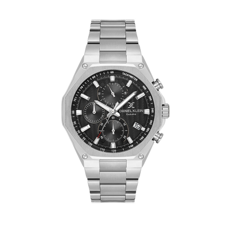 Ceasuri si Ochelari - Daniel Klein Exclusive - Ceas Barbatesc Quartz Argintiu DK.1.14257-1