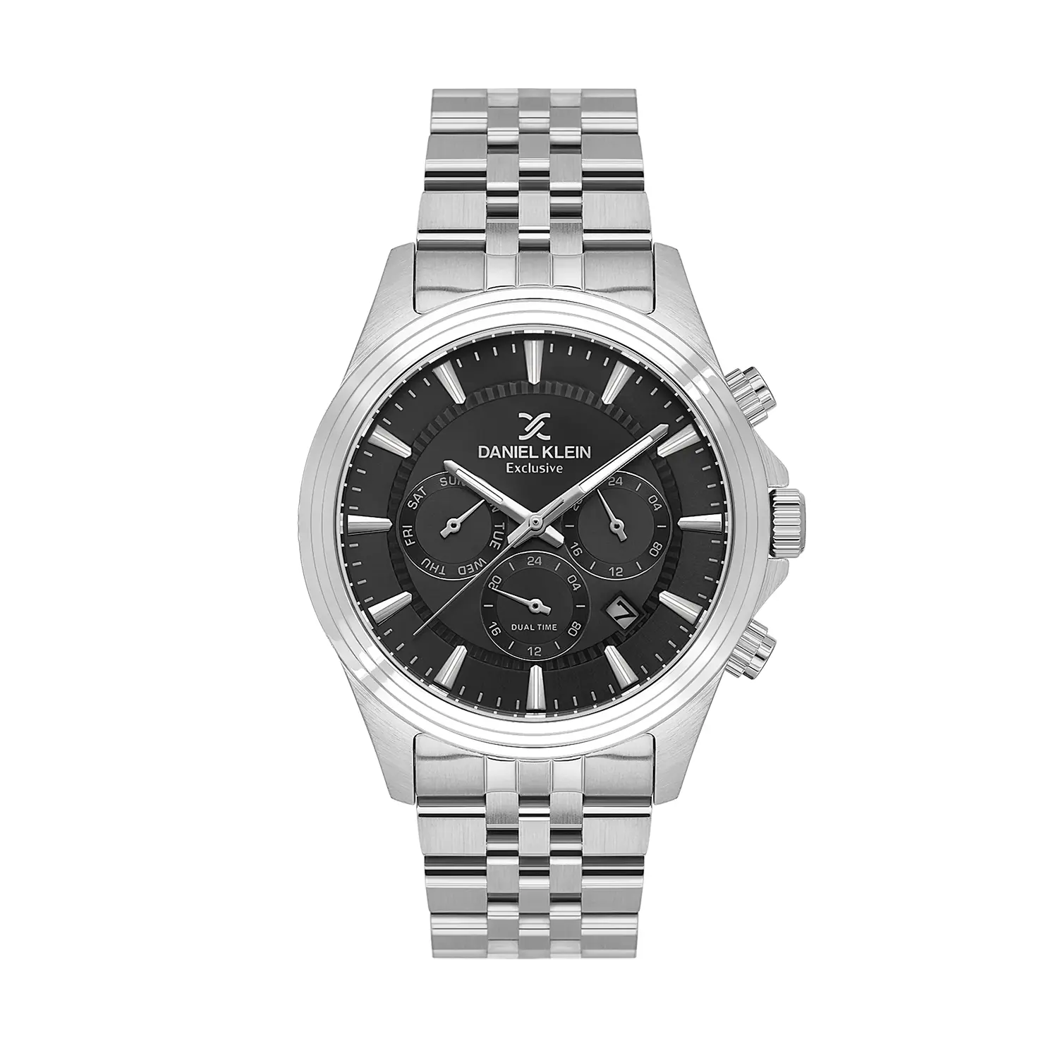 Ceasuri si Ochelari - Daniel Klein Exclusive - Ceas barbatesc quartz argintiu DK.1.14345-2