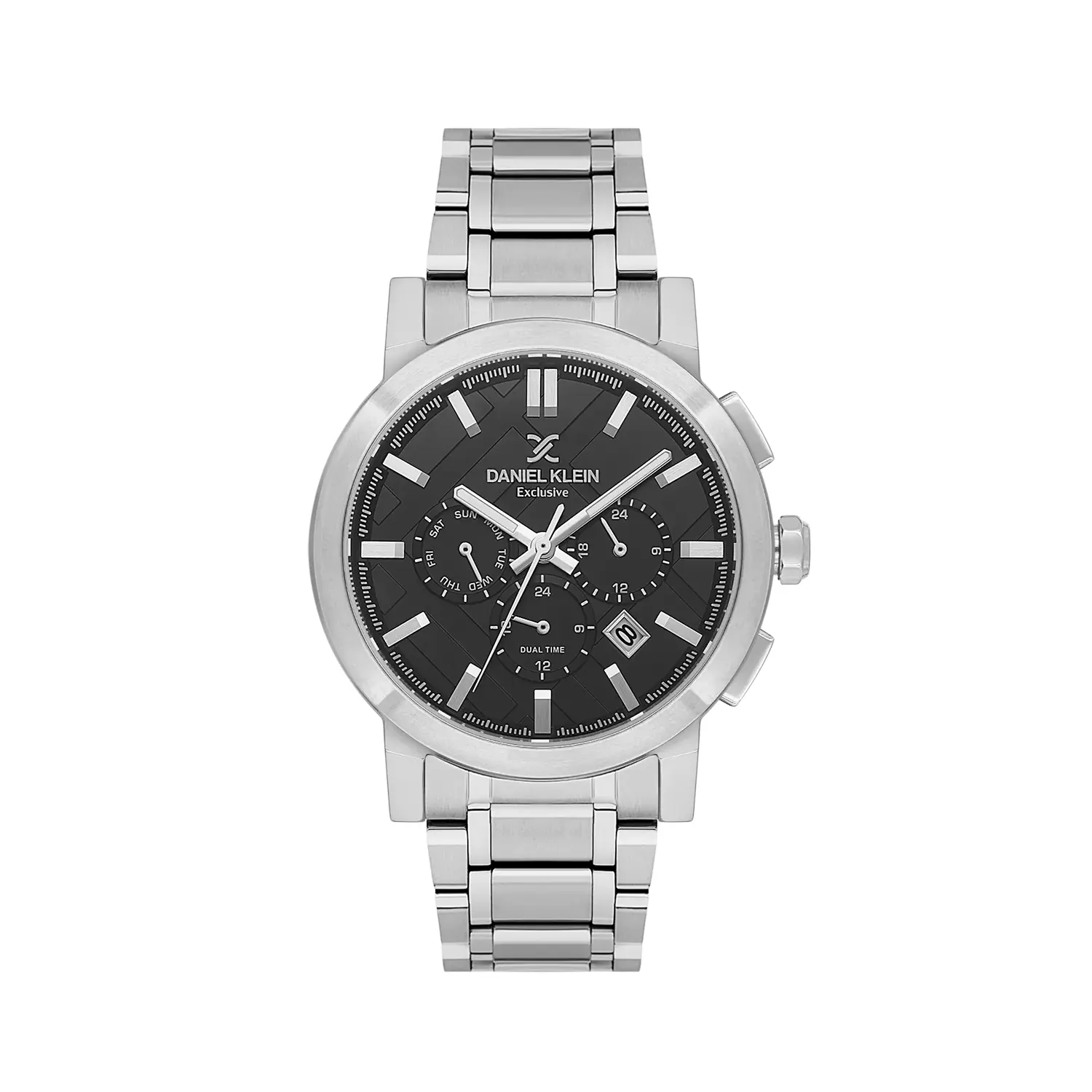 Ceasuri si Ochelari - Daniel Klein Exclusive - Ceas Barbatesc Quartz Argintiu DK.1.14352-2