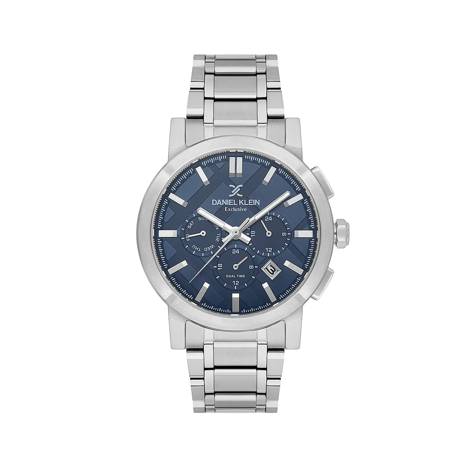 Ceasuri si Ochelari - Daniel Klein Exclusive - Ceas Barbatesc Quartz Argintiu DK.1.14352-3