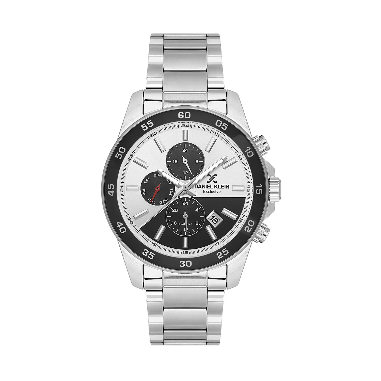 Ceasuri si Ochelari - Daniel Klein Exclusive - Ceas Barbatesc Quartz Argintiu DK.1.14353-1