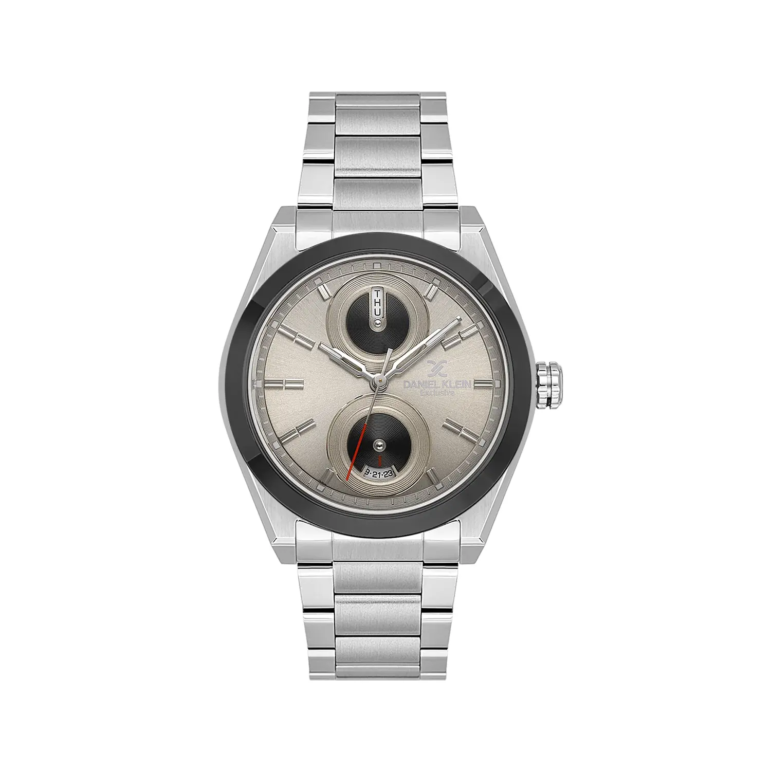 Ceasuri si Ochelari - Daniel Klein Exclusive - Ceas Barbatesc Quartz Argintiu DK.1.14359-4