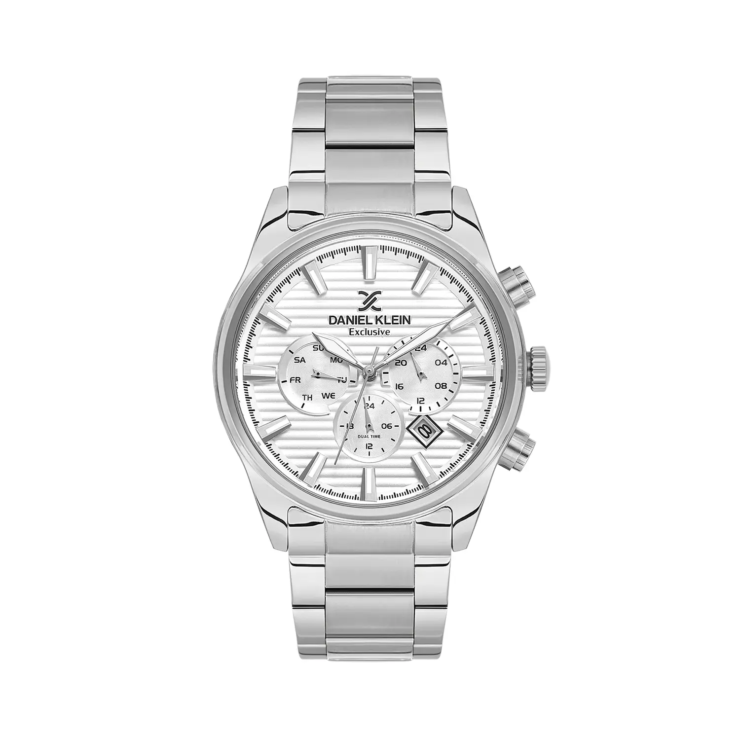 Ceasuri si Ochelari - Daniel Klein Exclusive - Ceas Barbatesc Quartz Argintiu DK.6.14443-1