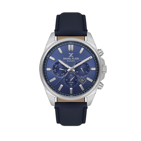Ceasuri - Daniel Klein Exclusive - Ceas Barbatesc Quartz Bleumarin DK.6.14262-3