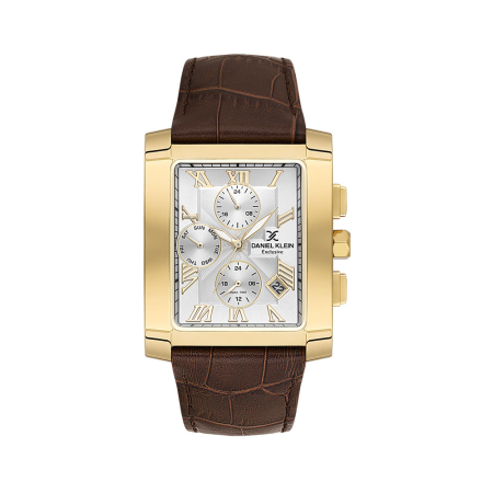 Ceasuri - Daniel Klein Exclusive - Ceas Barbatesc Quartz Maro DK.1.14249-6