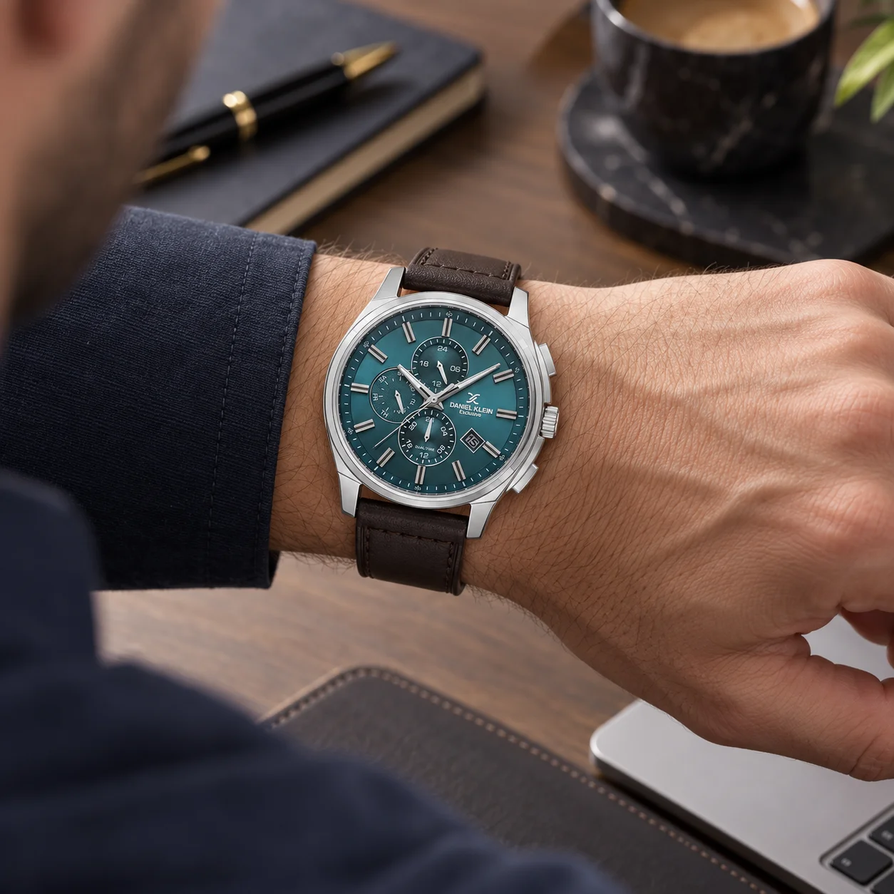 Daniel Klein Exclusive - Ceas Barbatesc Quartz Maro DK.1.14349-3 [2]