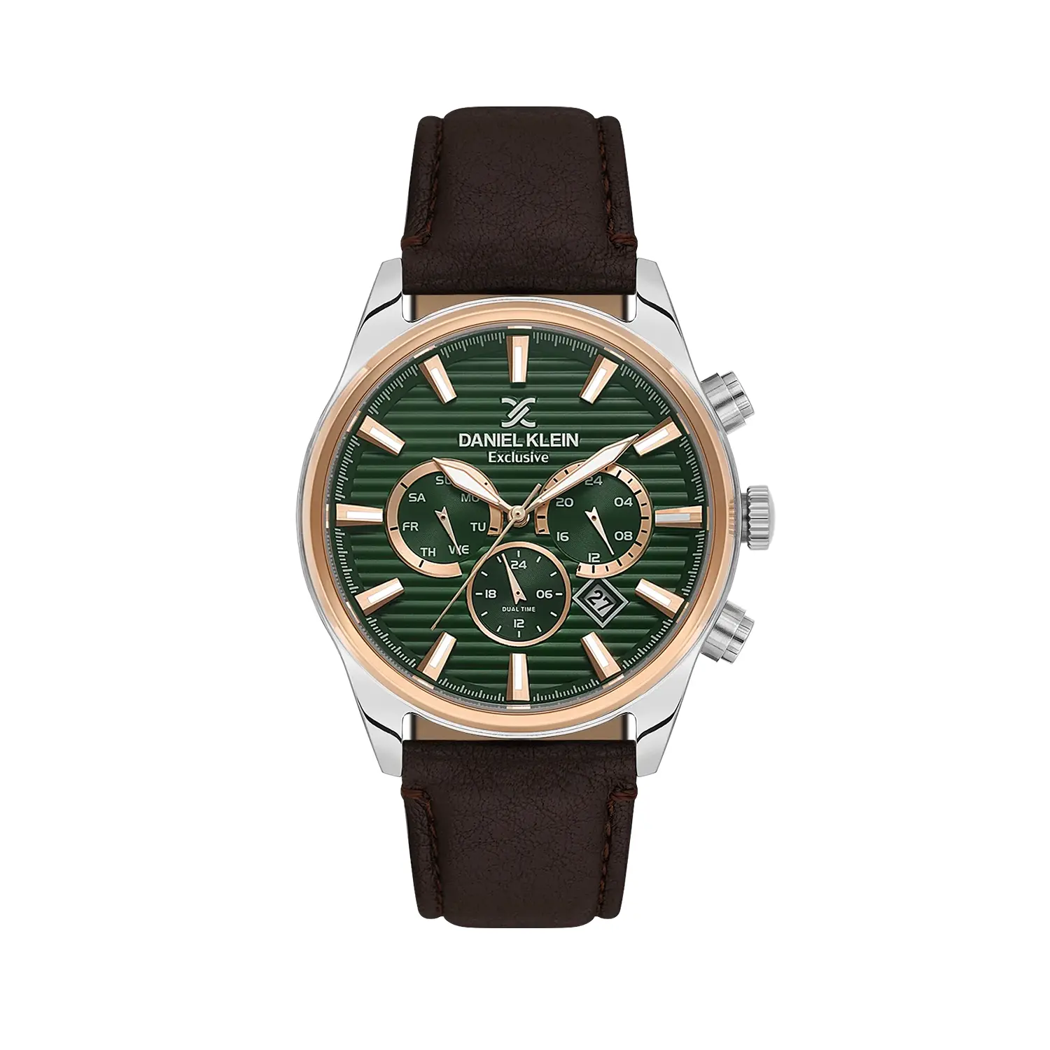 Ceasuri si Ochelari - Daniel Klein Exclusive - Ceas Barbatesc Quartz Maro DK.6.14444-4