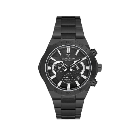 Ceasuri si Ochelari - Daniel Klein Exclusive - Ceas Barbatesc Quartz Negru DK.1.14253-4