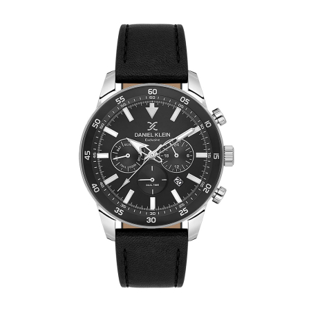 Ceasuri si Ochelari - Daniel Klein Exclusive - Ceas Barbatesc Quartz Negru DK.1.14255-1