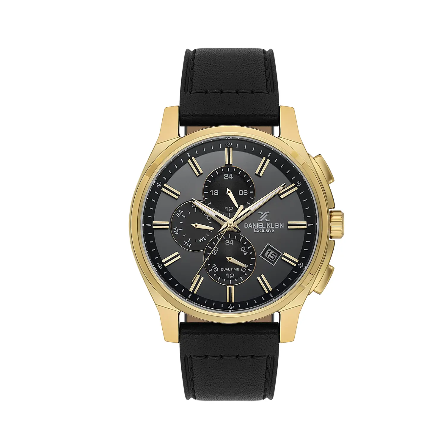 Ceasuri si Ochelari - Daniel Klein Exclusive - Ceas Barbatesc Quartz Negru DK.1.14349-4