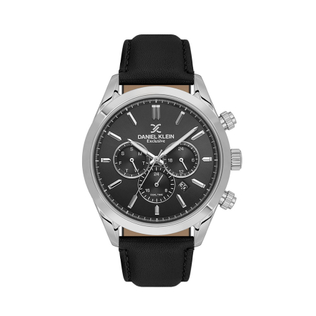 Ceasuri - Daniel Klein Exclusive - Ceas Barbatesc Quartz Negru DK.6.14260-2