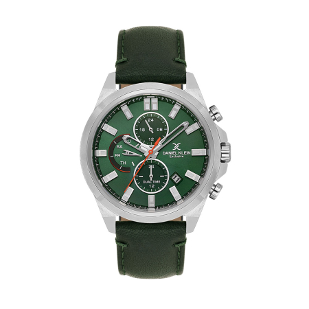Ceasuri - Daniel Klein Exclusive - Ceas Barbatesc Quartz Verde DK.1.14244-3