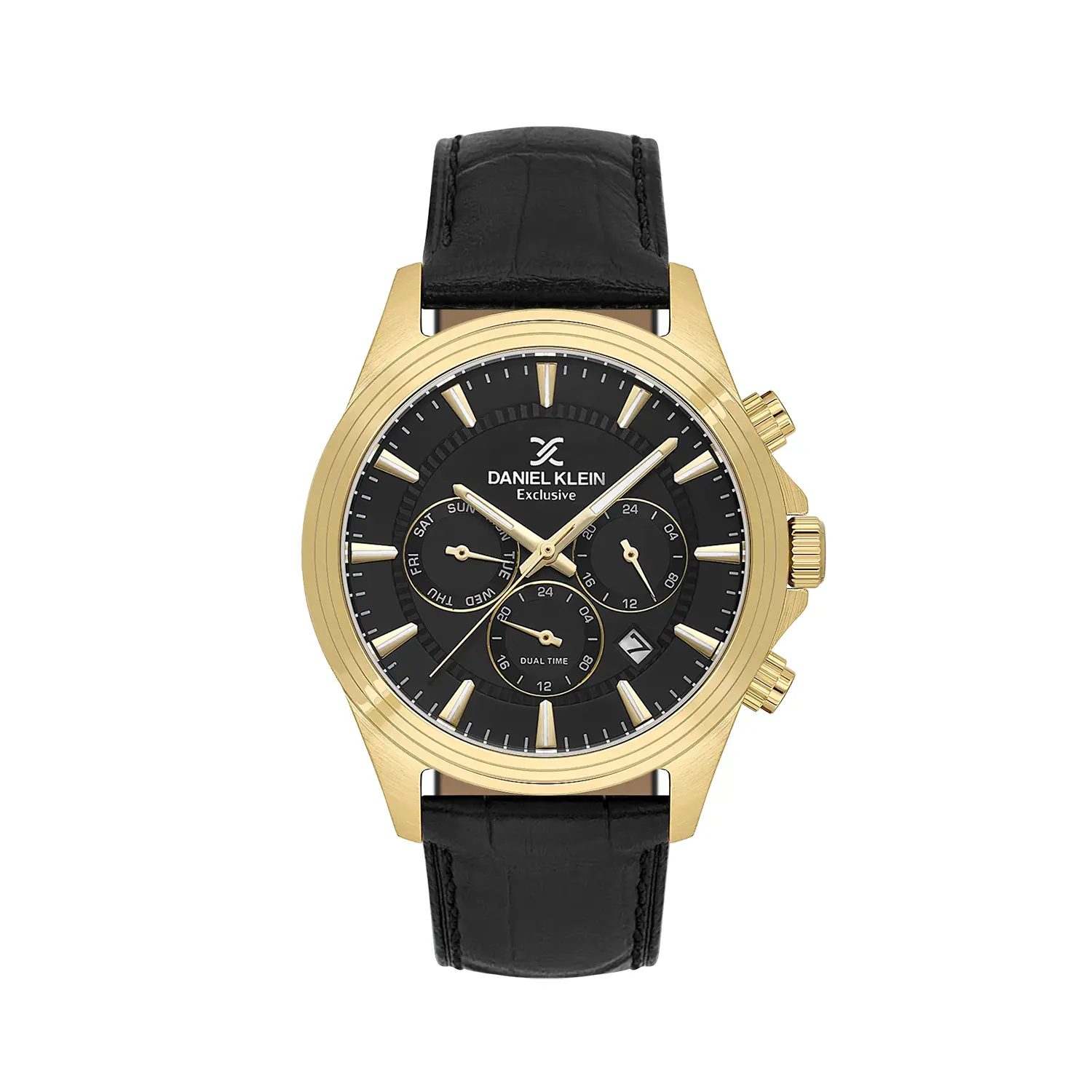 Ceasuri si Ochelari - Daniel Klein Exclusive DK.1.14346-5 - Ceas barbatesc quartz negru