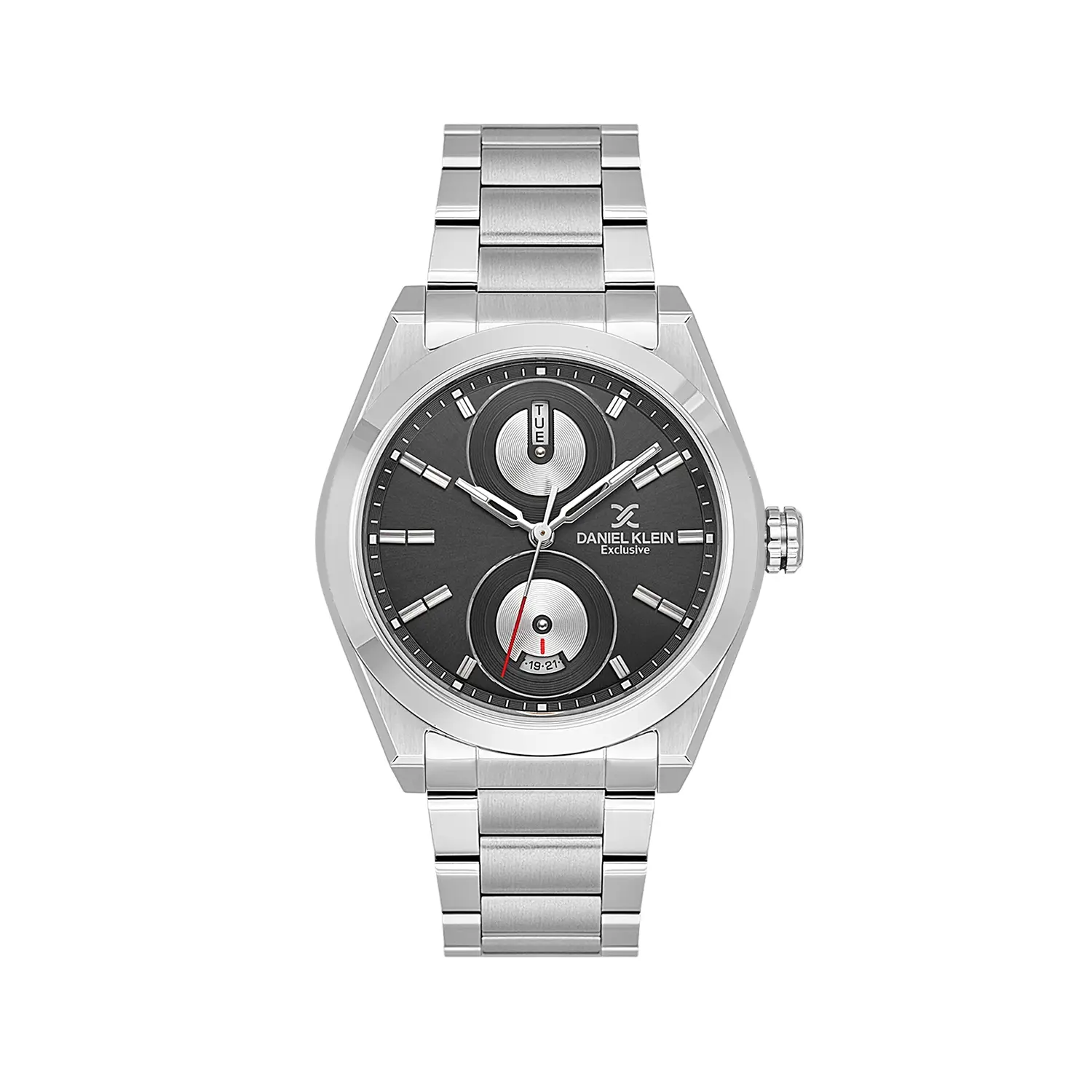 Ceasuri si Ochelari - Daniel Klein Exclusive DK.1.14359-2 - Ceas barbatesc quartz argintiu