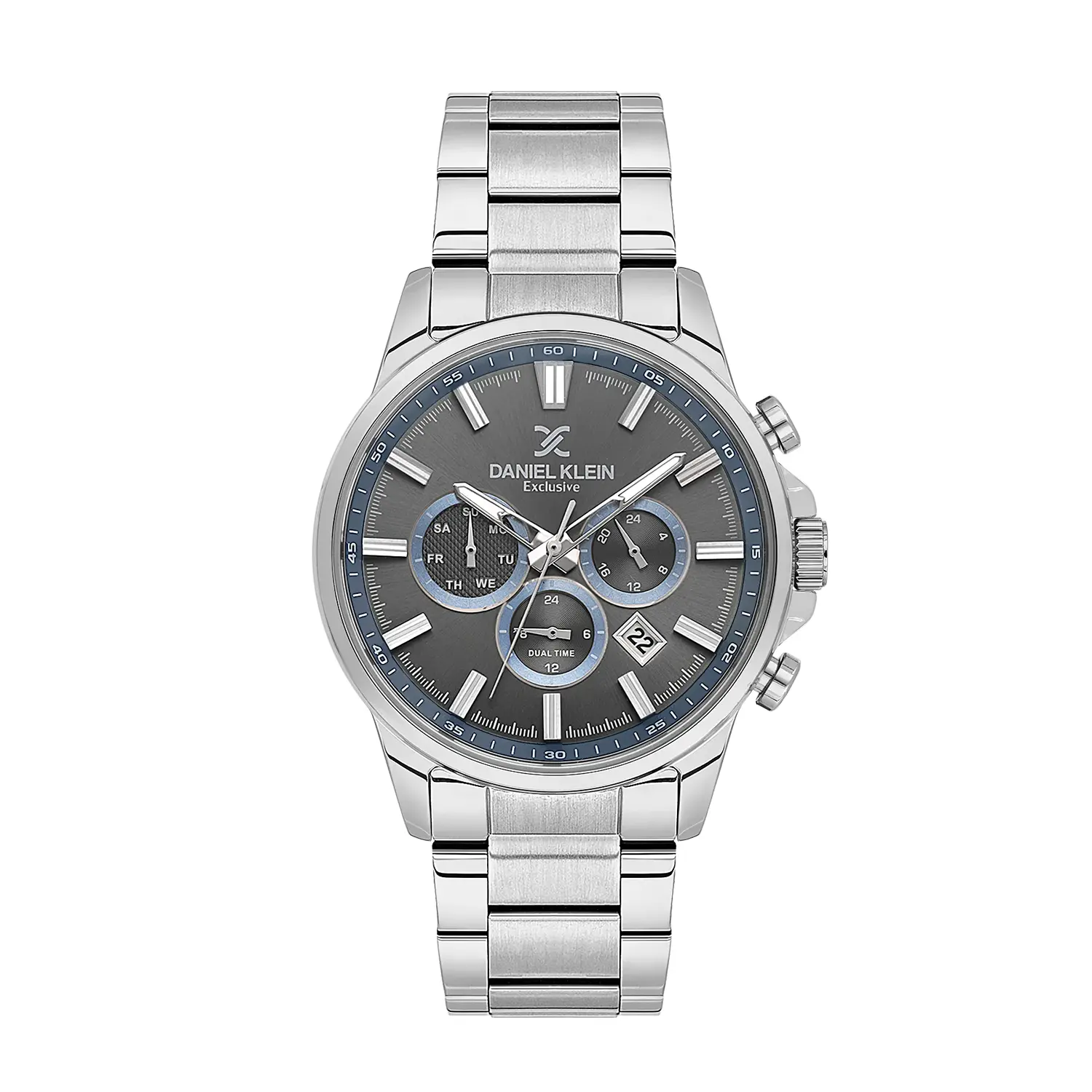 Ceasuri si Ochelari - Daniel Klein Exclusive DK.6.14440-4 - Ceas barbatesc quartz argintiu