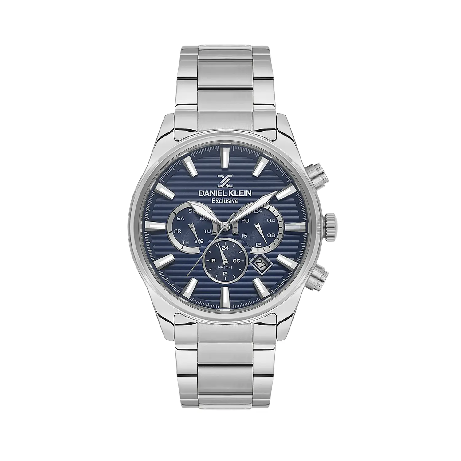 Ceasuri si Ochelari - Daniel Klein Exclusive DK.6.14443-3 - Ceas barbatesc quartz argintiu