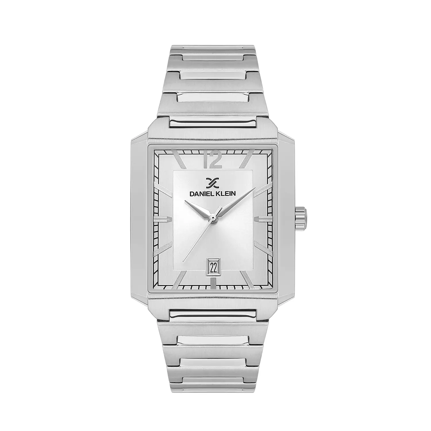 Ceasuri - Daniel Klein Premium - Ceas Barbatesc Quartz Argintiu DK.1.14339-1