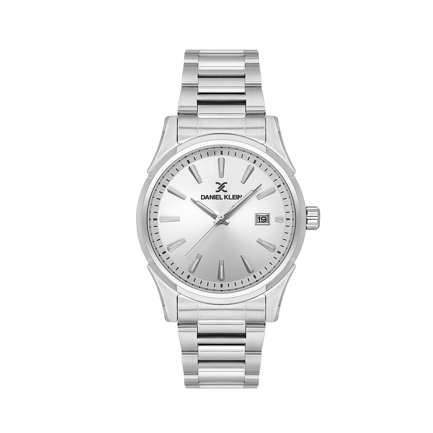 Ceasuri - Daniel Klein Premium - Ceas Barbatesc Quartz Argintiu DK.1.14379-1