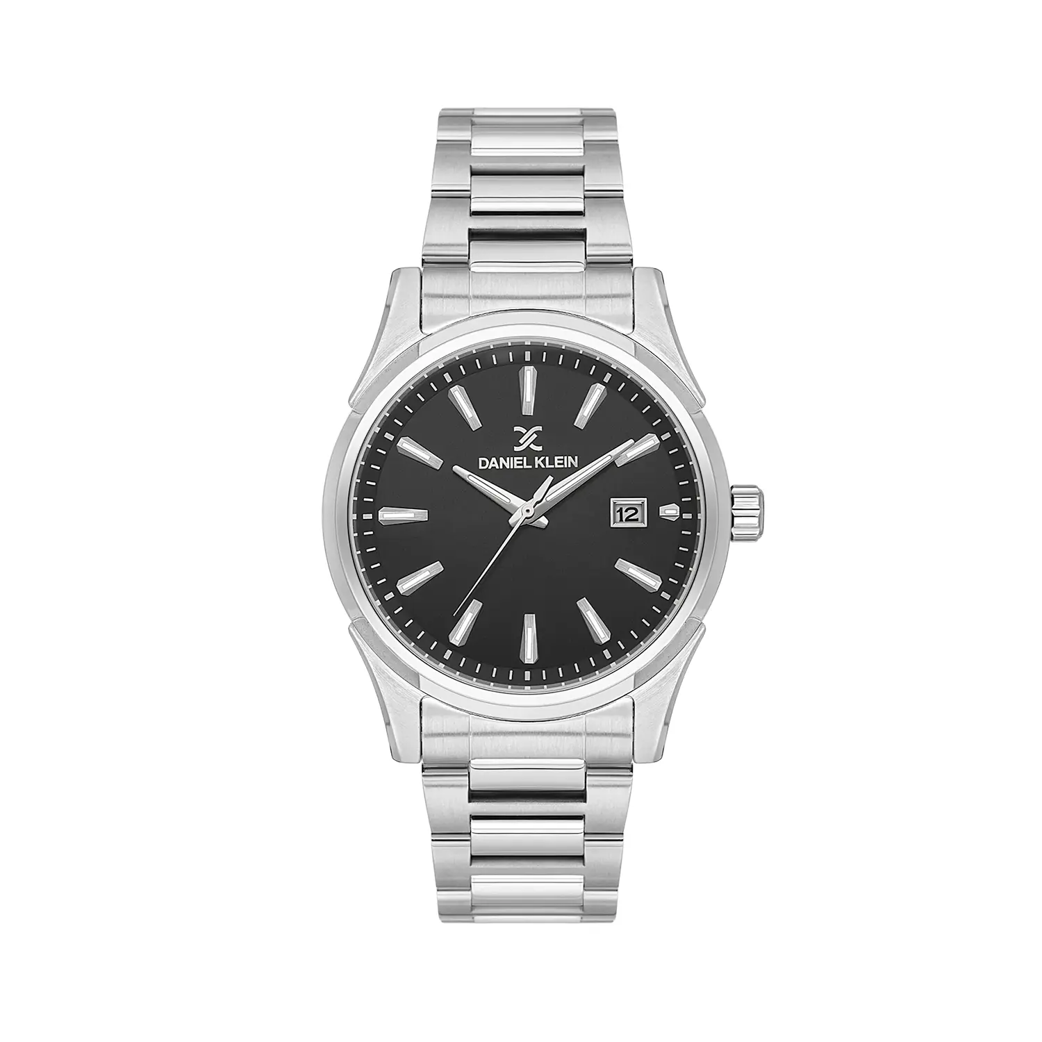 Ceasuri - Daniel Klein Premium - Ceas Barbatesc Quartz Argintiu DK.1.14379-2