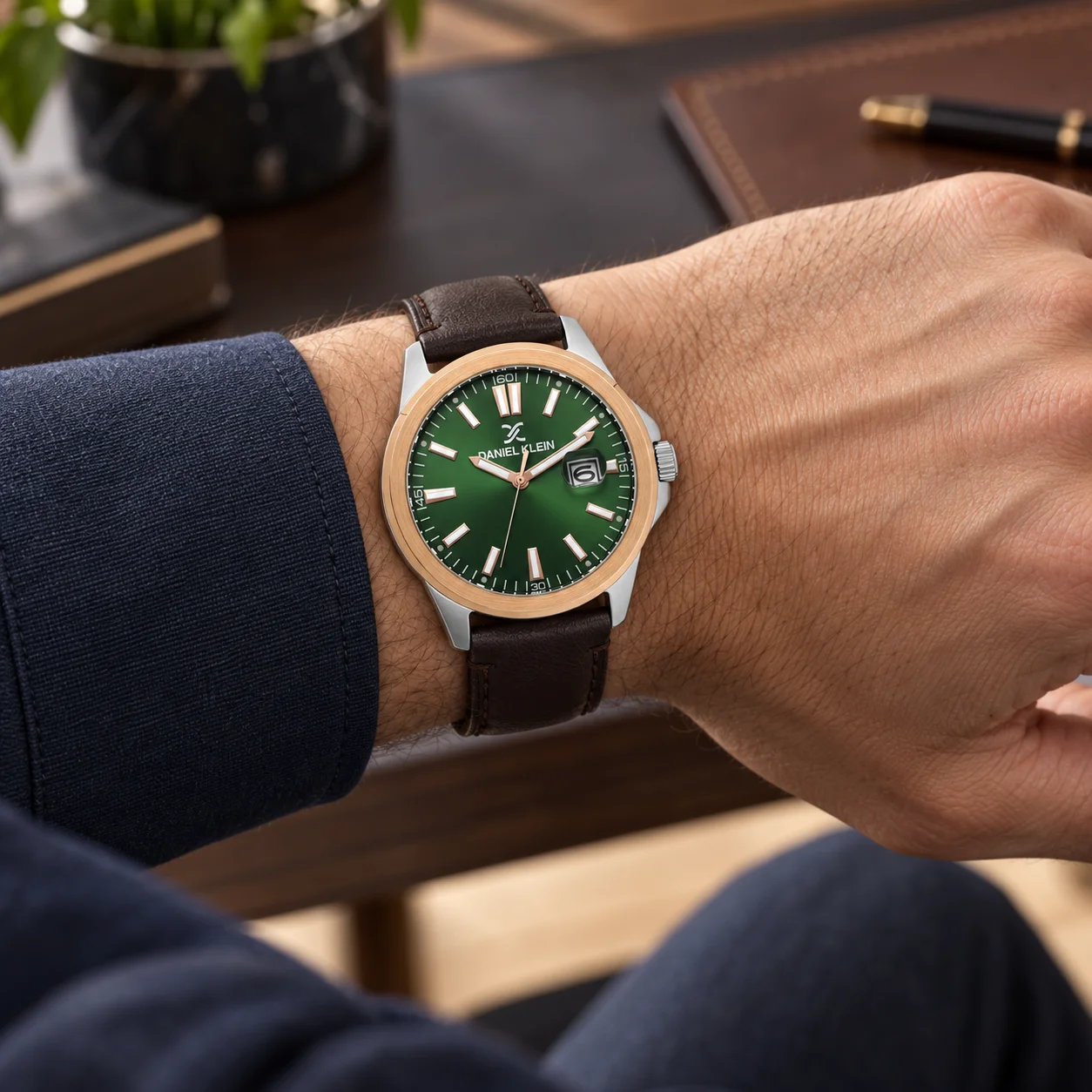 Daniel Klein Premium - Ceas Barbatesc Quartz Maro DK.1.14333-4 [2]
