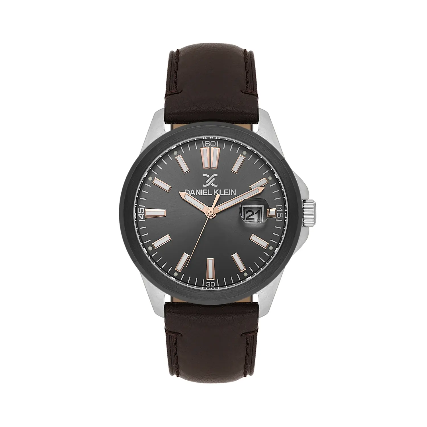 Ceasuri si Ochelari - Daniel Klein Premium - Ceas Barbatesc Quartz Maro DK.1.14333-5