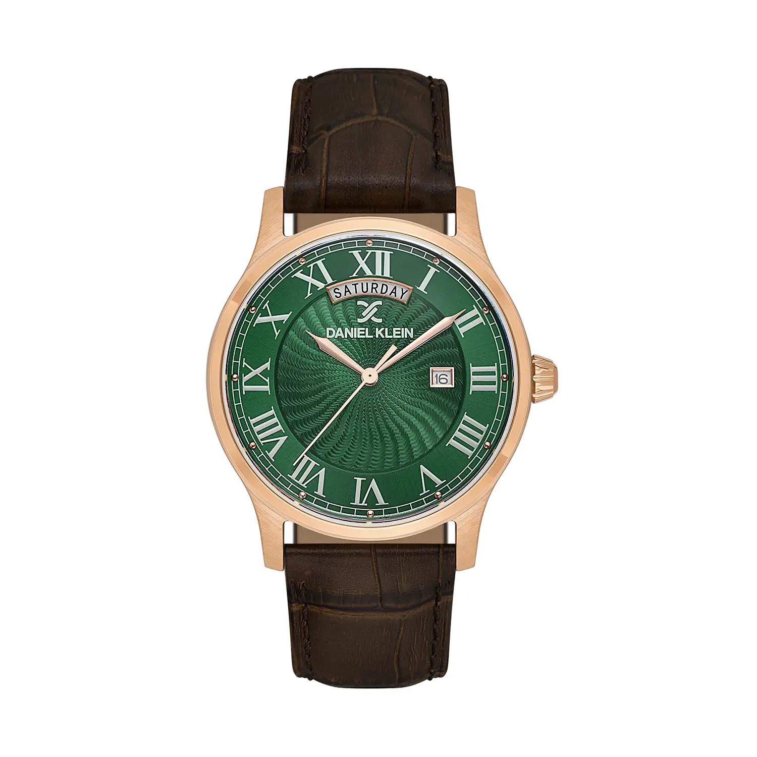 Ceasuri si Ochelari - Daniel Klein Premium - Ceas Barbatesc Quartz Maro DK.1.14336-7
