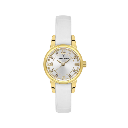 Ceasuri - Daniel Klein Premium - Ceas Dama Quartz Alb DK.1.14156-4