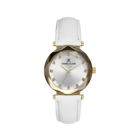 Ceasuri - Daniel Klein Premium - Ceas Dama Quartz Alb DK.6.14188-2