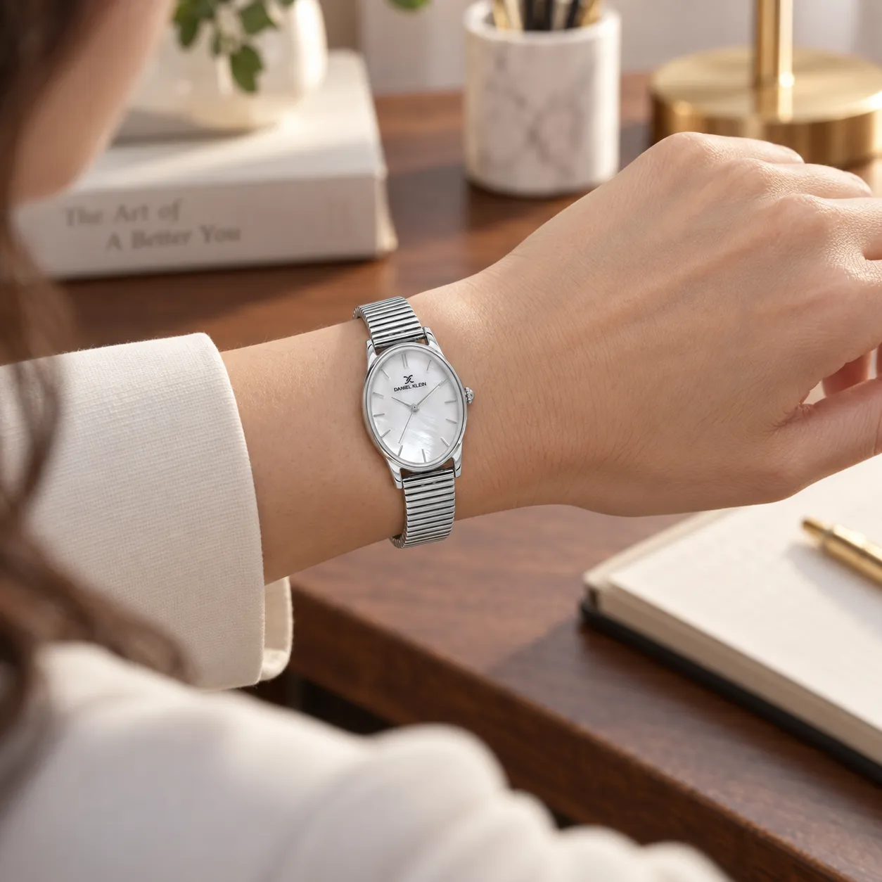Daniel Klein Premium - Ceas Dama Quartz Argintiu DK.1.14296-1 [2]