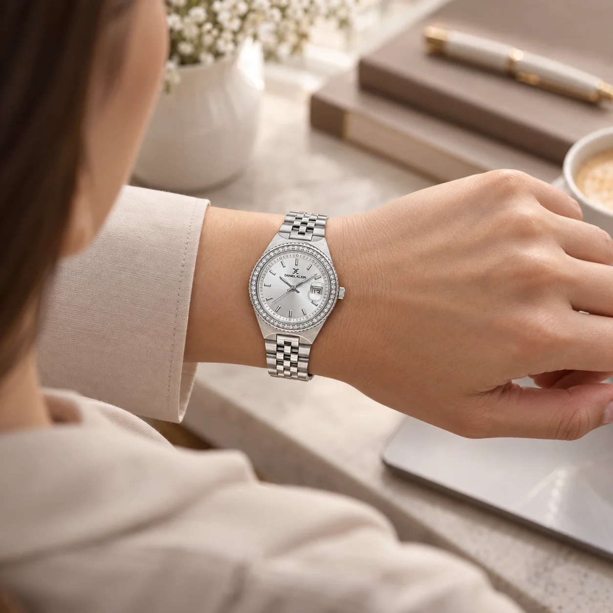 Daniel Klein Premium - Ceas Dama Quartz Argintiu DK.1.14304-1 [2]