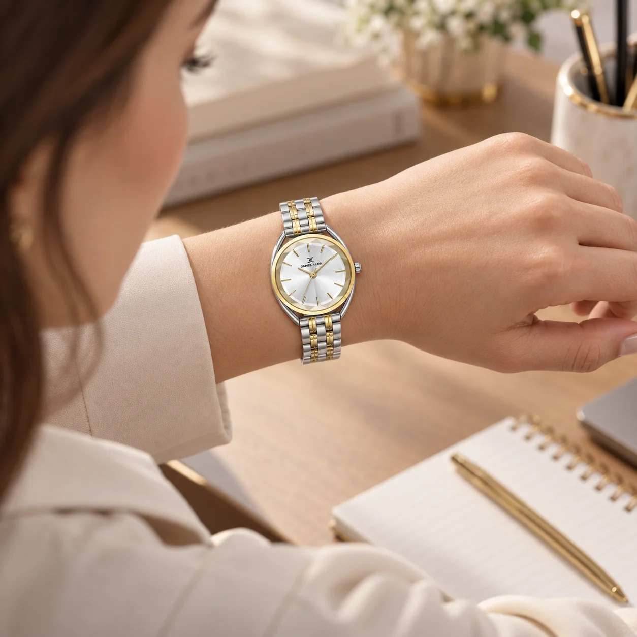 Daniel Klein Premium - Ceas Dama Quartz Auriu DK.1.14325-3 [2]
