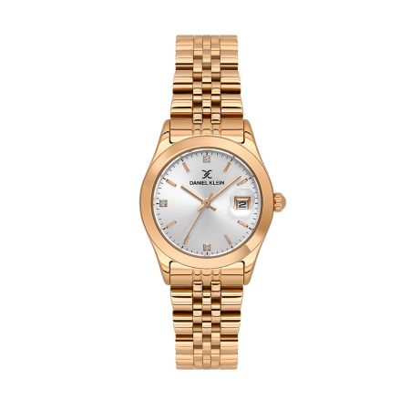 Ceasuri - Daniel Klein Premium - Ceas Dama Quartz Auriu Rose DK.6.14183-5