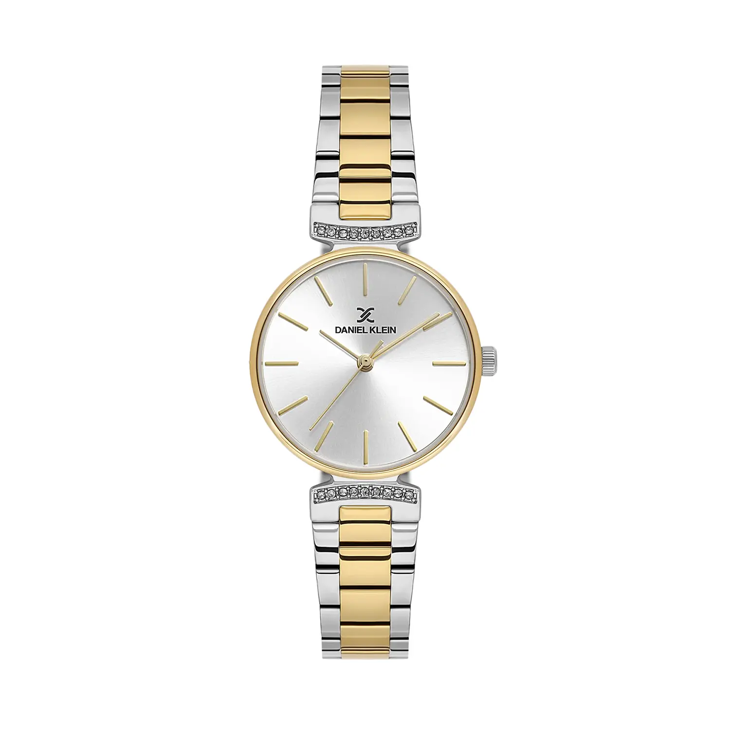 Ceasuri si Ochelari - Daniel Klein Premium - Ceas dama quartz auriu si argintiu DK.1.14301-4