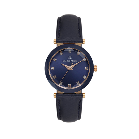 Ceasuri - Daniel Klein Premium - Ceas Dama Quartz Bleumarin DK.6.14188-5