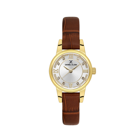 Ceasuri - Daniel Klein Premium - Ceas Dama Quartz Cafeniu DK.1.14156-2