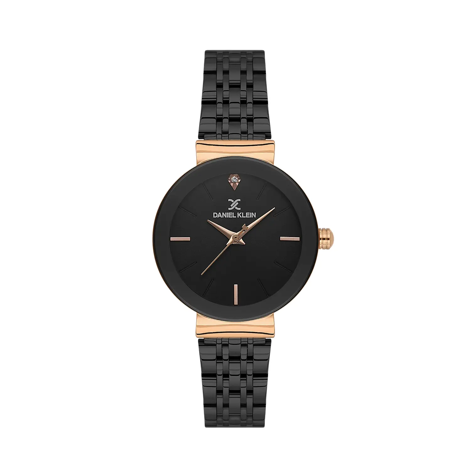 Ceasuri si Ochelari - Daniel Klein Premium - Ceas Dama Quartz Negru DK.1.14330-6