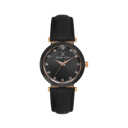 Ceasuri - Daniel Klein Premium - Ceas Dama Quartz Negru DK.6.14188-6