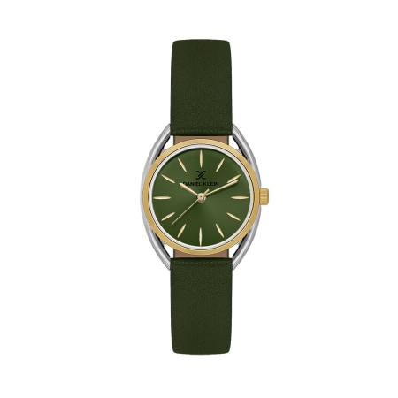Ceasuri - Daniel Klein Premium - Ceas Dama Quartz Olive DK.1.14181-3