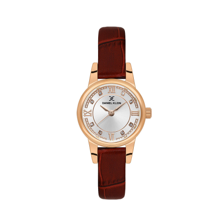 Ceasuri - Daniel Klein Premium - Ceas Dama Quartz Rosu DK.1.14156-6