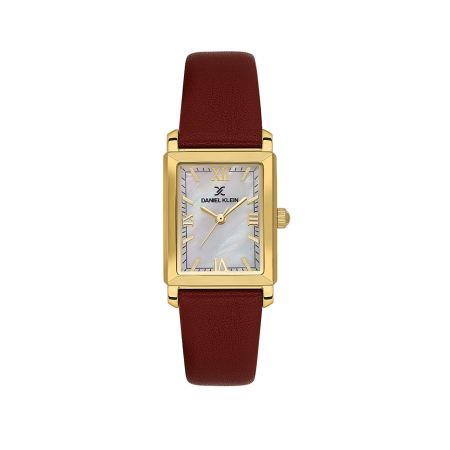 Ceasuri - Daniel Klein Premium - Ceas Dama Quartz Rosu DK.1.14169-4