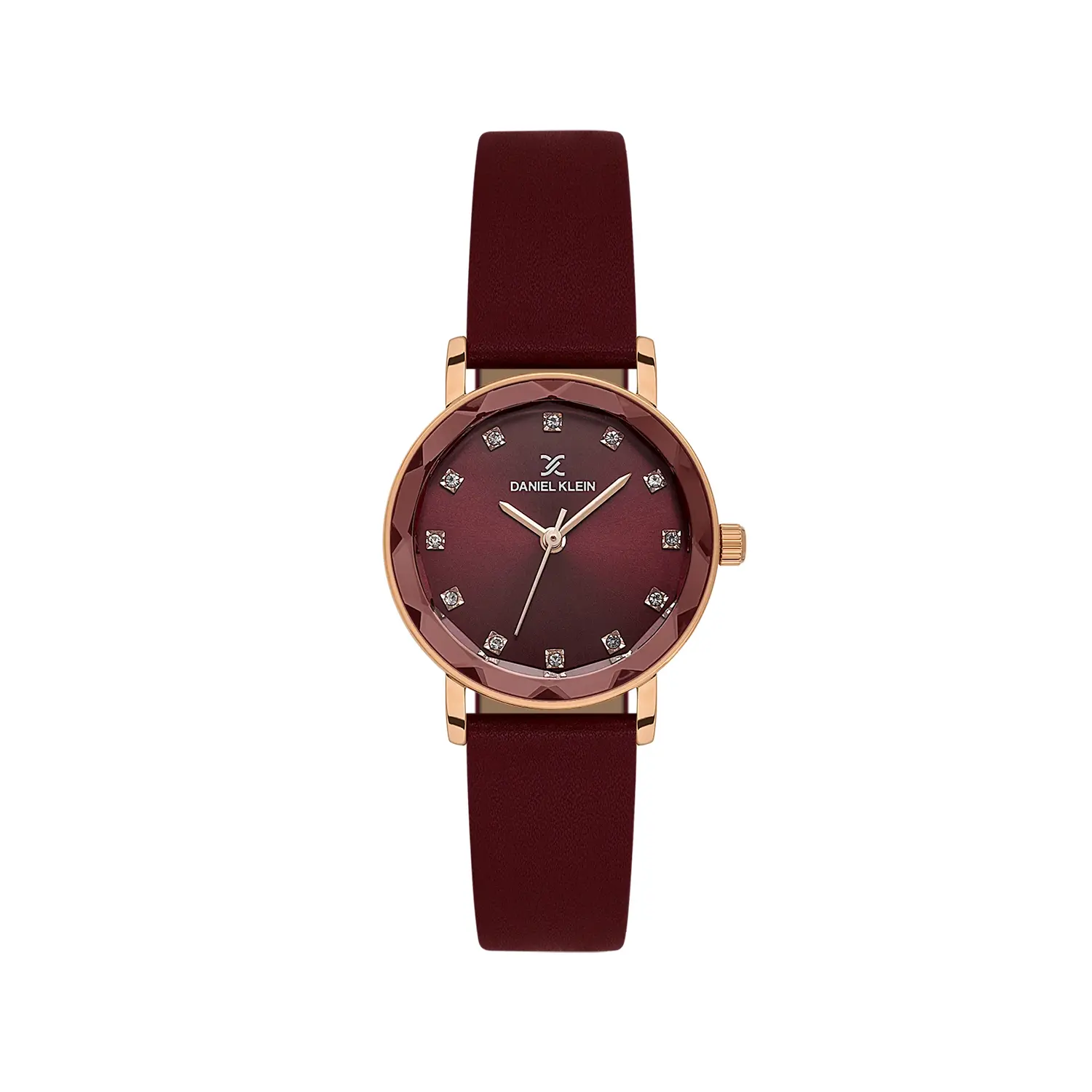 Ceasuri si Ochelari - Daniel Klein Premium - Ceas Dama Quartz Rosu DK.6.14317-6