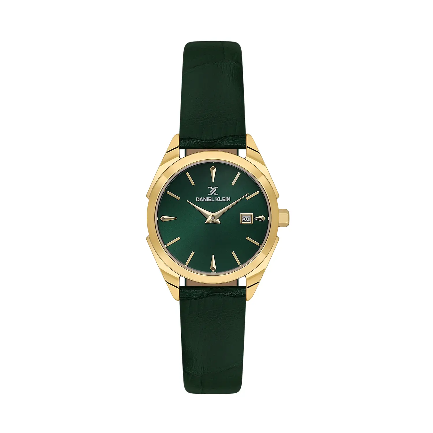 Ceasuri si Ochelari - Daniel Klein Premium - Ceas Dama Quartz Verde DK.1.14312-2