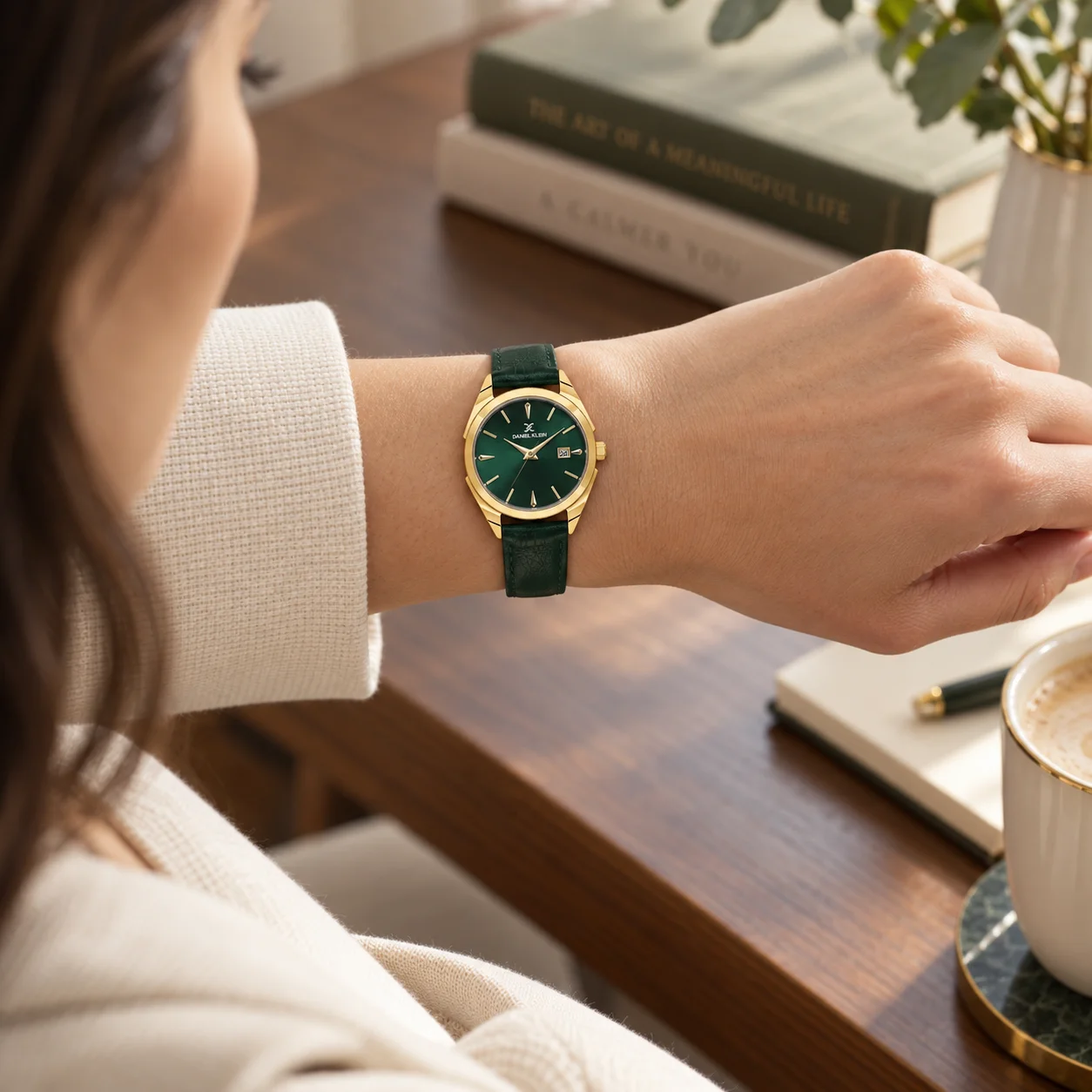 Daniel Klein Premium - Ceas Dama Quartz Verde DK.1.14312-2 [2]