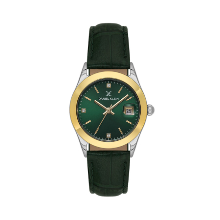 Ceasuri - Daniel Klein Premium - Ceas Dama Quartz Verde DK.6.14184-4