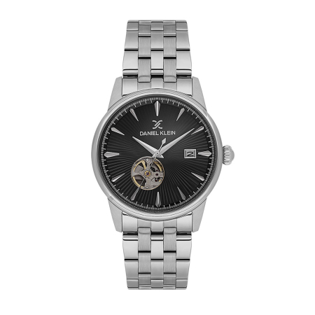 Ceasuri - Daniel Klein Skeleton - Ceas Barbatesc Automatic Argintiu DK.1.14284-2