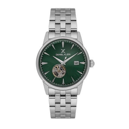 Ceasuri - Daniel Klein Skeleton - Ceas Barbatesc Automatic Argintiu DK.1.14284-4